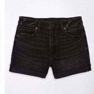 AE Stretch Denim Mom Shorts